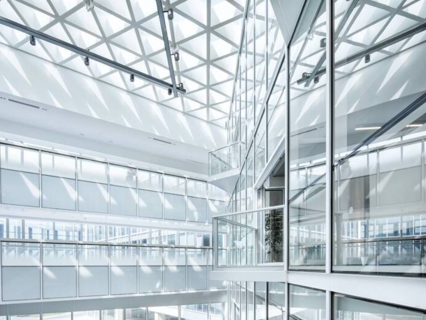 white building interior