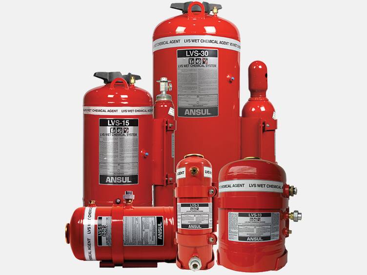 LVS Liquid Agent Fire Suppression System