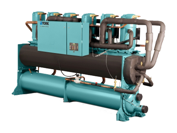 Water cooled scroll chiller