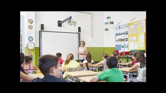 teacher and students