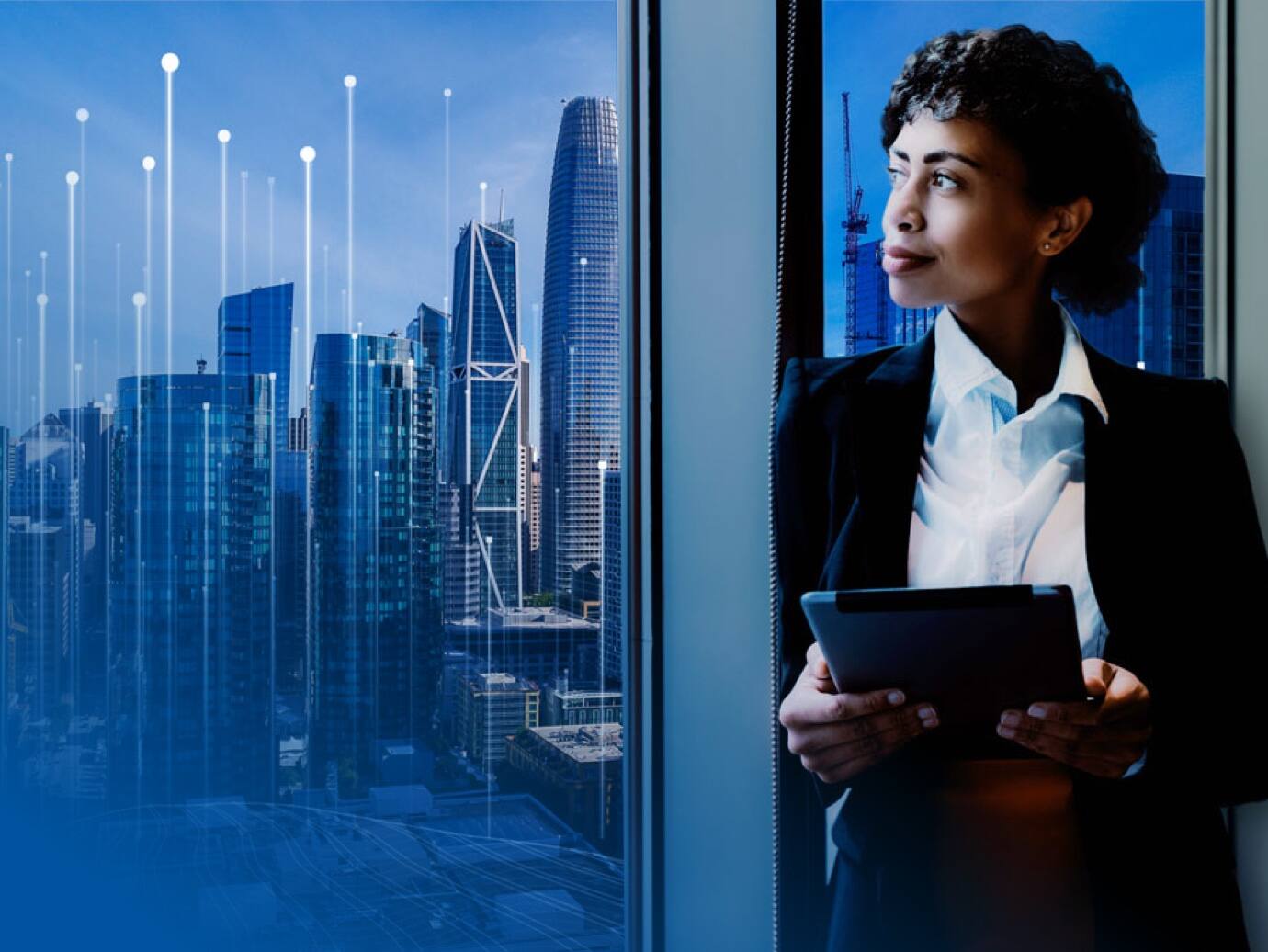 OpenBlue woman right