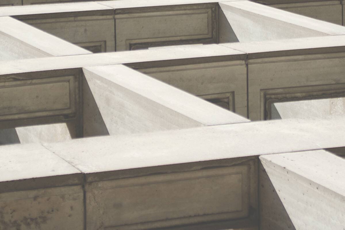 abstractcementbuilding