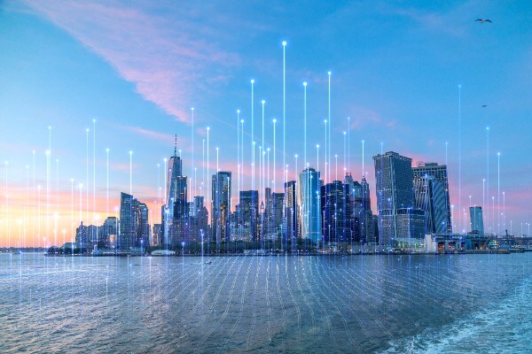 City skyline
